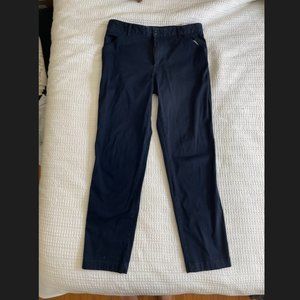 Banana Republic Heritage Athletic Tapered Utility Pant - Navy - Size: 33W 34L
